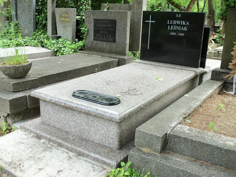 Zdjęcie grobu Ludwika Leśniak (1)