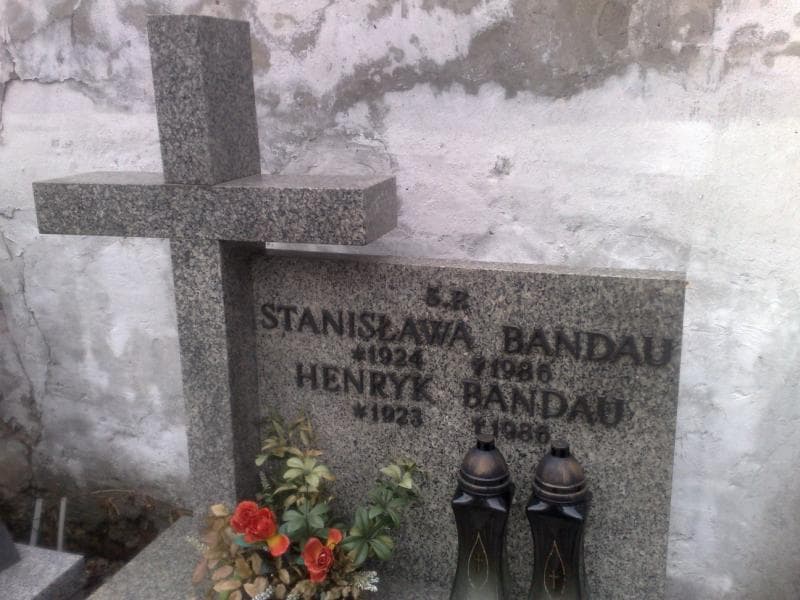 Zdjęcie grobu Stanisława Bandau (1)