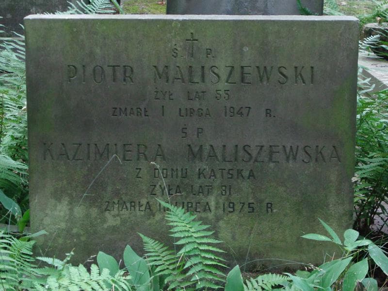 Zdjęcie grobu Piotr Maliszewski (2)