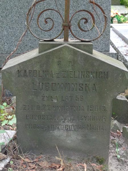 Zdjęcie grobu Karolina Lubowińska (2)
