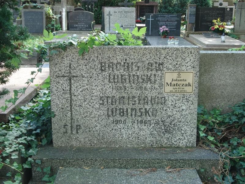 Zdjęcie grobu Bronisław Lubiński (2)