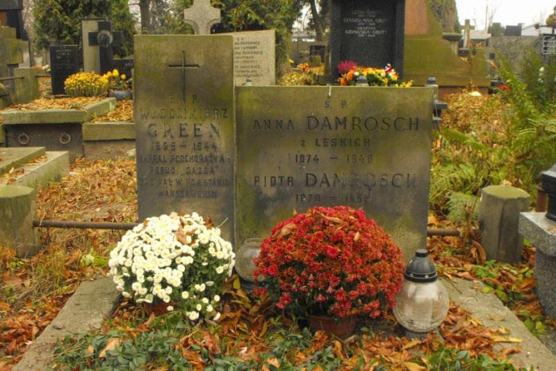 Zdjęcie grobu Piotr Damrosch (2)