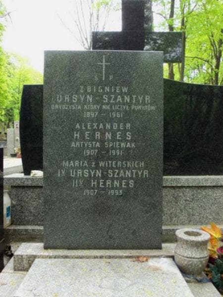Zdjęcie grobu Zbigniew Ursyn-Szantyr (2)