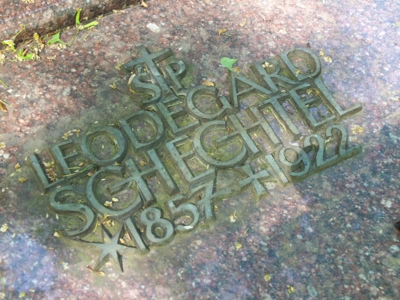 Zdjęcie grobu Leodegard Schechtel (2)