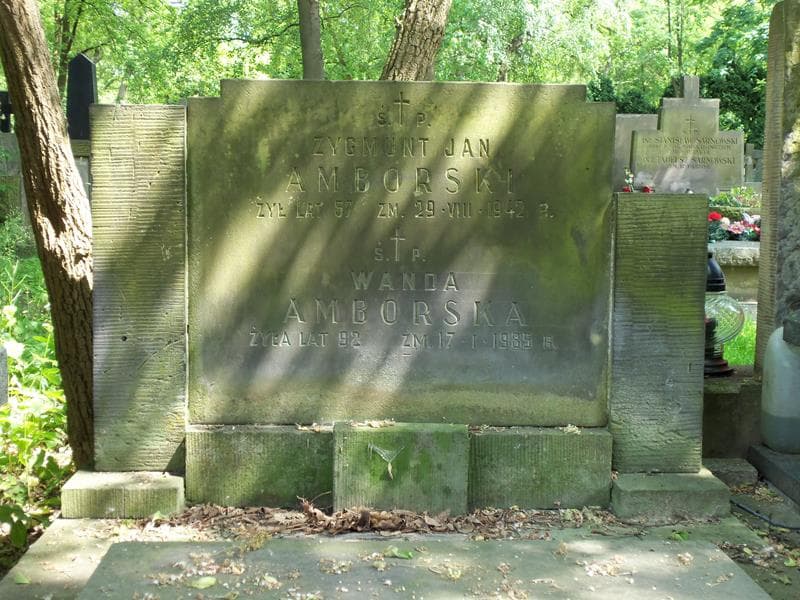 Zdjęcie grobu Zygmunt Jan Amborski (2)
