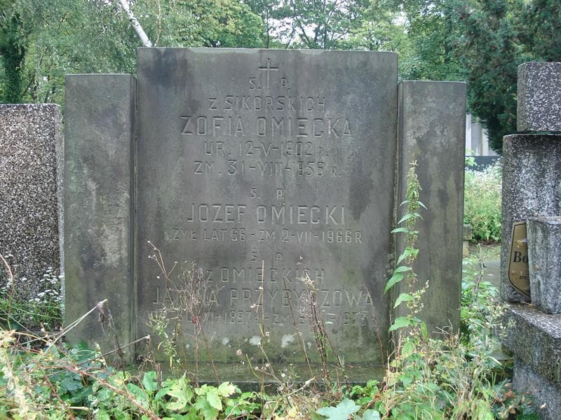 Zdjęcie grobu Zofia Omiecka (2)