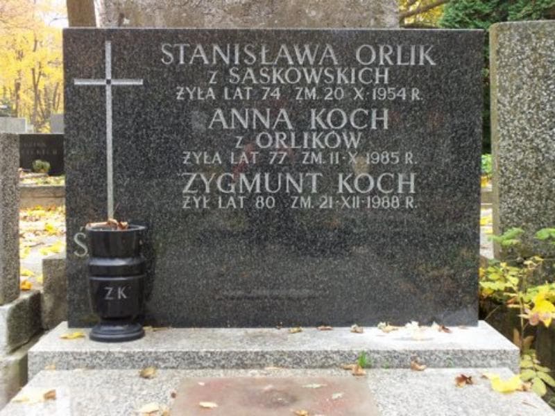 Zdjęcie grobu Zygmunt Koch (2)