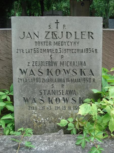 Zdjęcie grobu Jan Zejdler (2)
