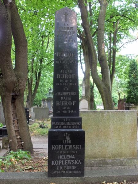 Zdjęcie grobu Stanisław Burof (2)