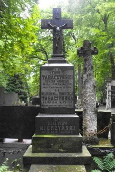 Zdjęcie grobu Władysława Tabaczyńska (2)