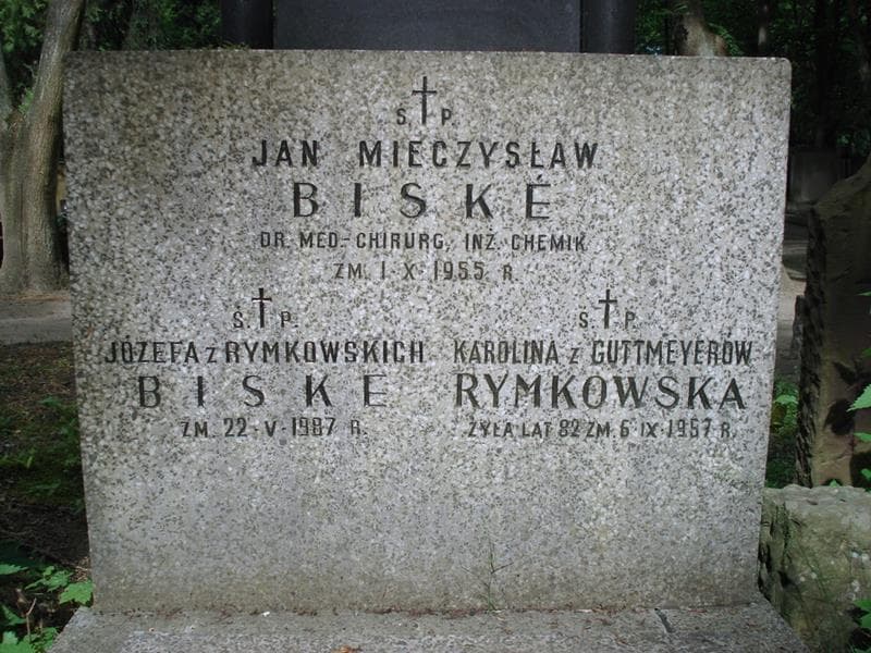 Zdjęcie grobu Józefa Biske (2)