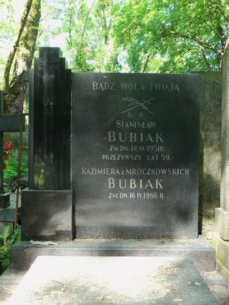 Zdjęcie grobu Kazimiera Bubiak (2)