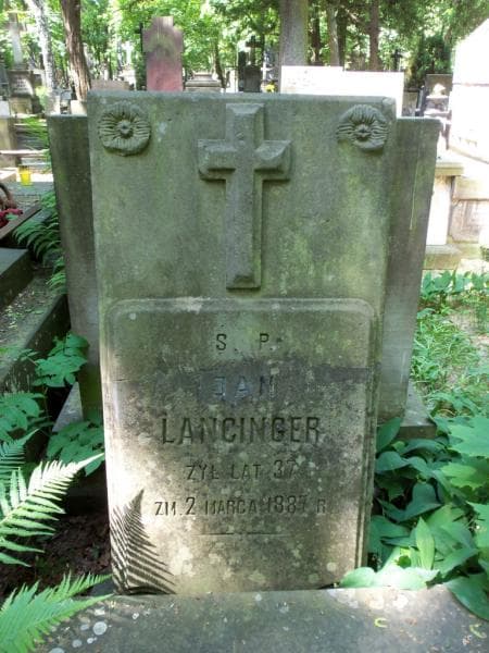 Zdjęcie grobu Jan Lancinger (2)