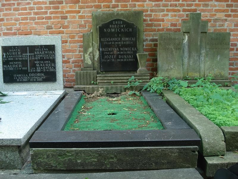 Zdjęcie grobu: Aleksander Nowicki