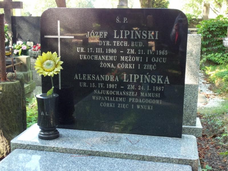 Zdjęcie grobu Aleksandra Lipińska (2)