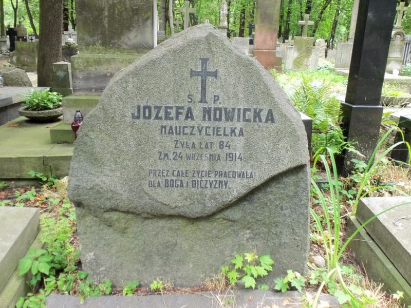 Zdjęcie grobu Józefa Nowicka (2)