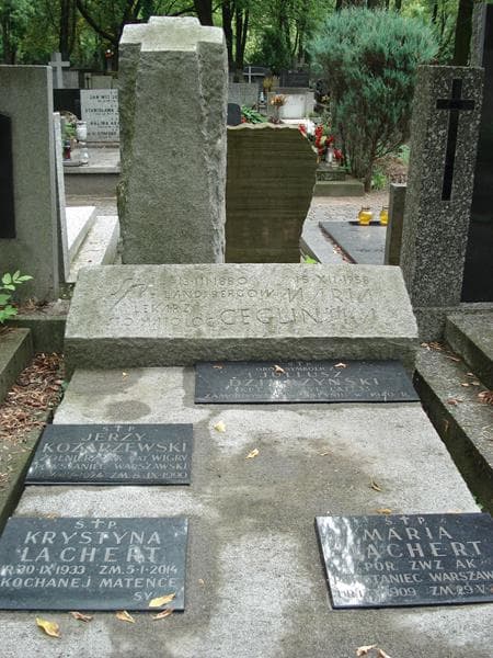 Zdjęcie grobu Maria Lachert (2)