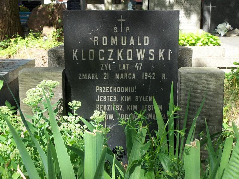 Zdjęcie grobu Romuald Kloczkowski (2)