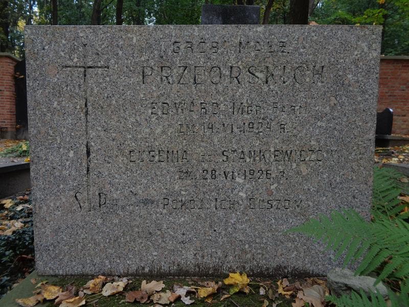 Zdjęcie grobu Eugenia Przeorska (2)