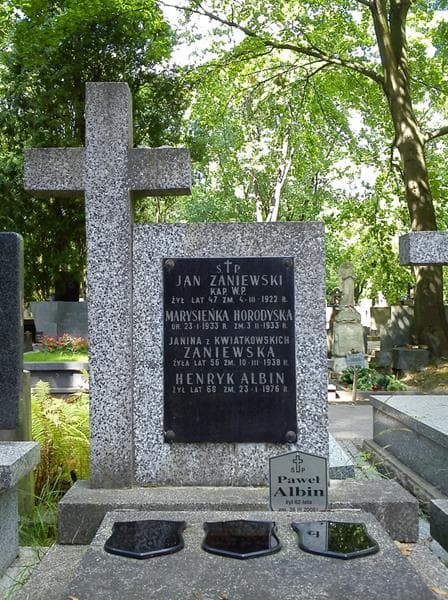 Zdjęcie grobu Romana Horodyska (2)