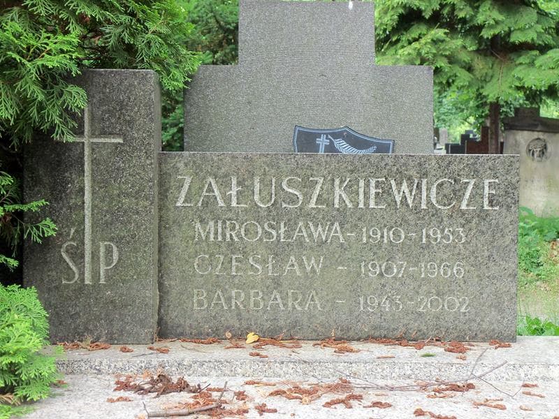 Zdjęcie grobu Mirosława Załuszkiewicz (2)