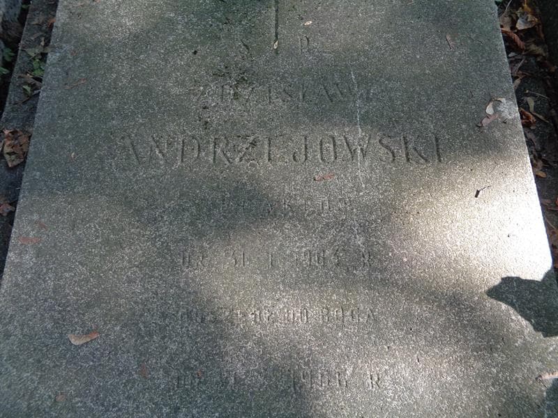 Zdjęcie grobu Zdzisław Andrzejowski (2)