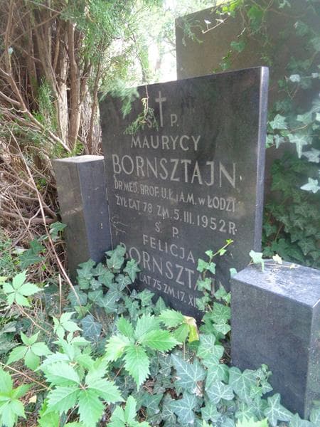Zdjęcie grobu Maurycy Bornsztajn (2)
