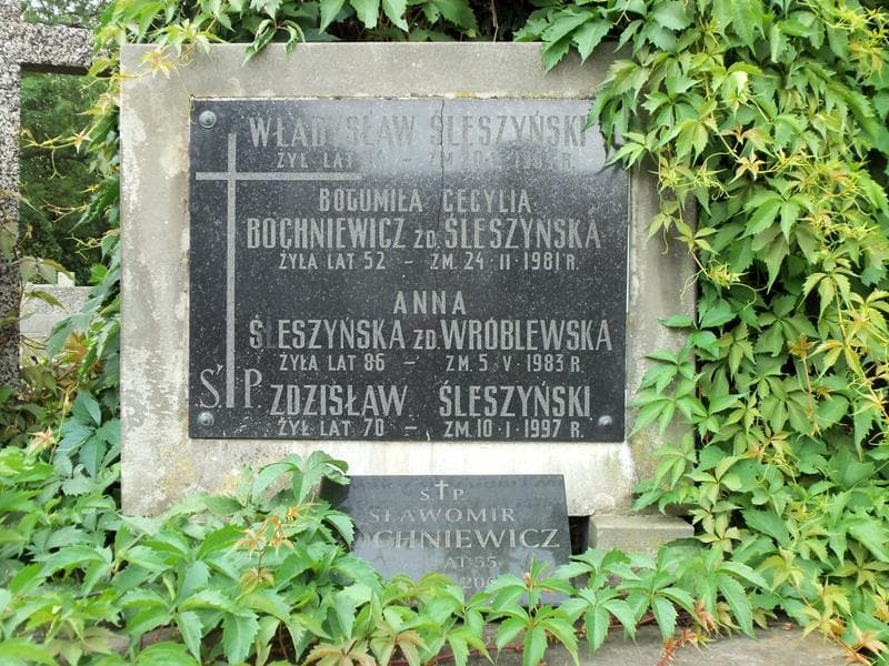 Zdjęcie grobu Bogumiła Cecylia Bochniewicz (2)