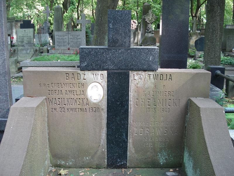 Zdjęcie grobu Zofja Amelja Wasilkowska (2)
