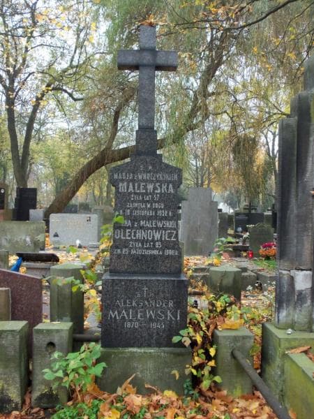 Zdjęcie grobu Marja Malewska (2)