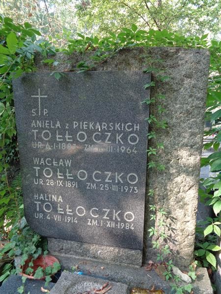 Zdjęcie grobu Aniela Tołłoczko (2)