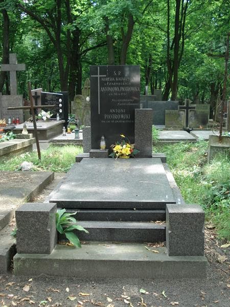 Zdjęcie grobu: Antoni Piotrowski