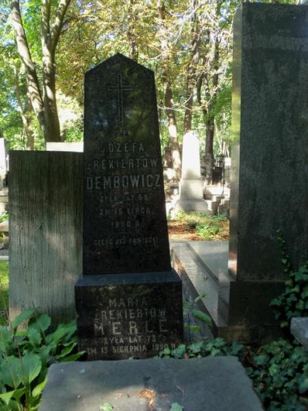 Zdjęcie grobu Józefa Dembowicz (2)