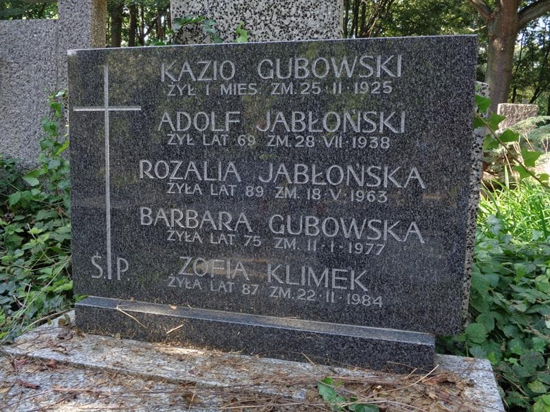 Zdjęcie grobu Adolf Jabłoński (2)
