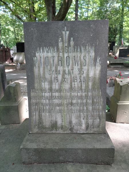 Zdjęcie grobu Jadwiga Piotrowska (2)