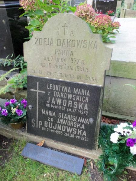 Zdjęcie grobu Wisia Bujnowska (2)