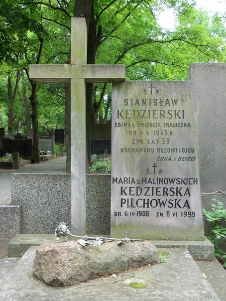 Zdjęcie grobu Maria Kędzierska Pilchowska (2)