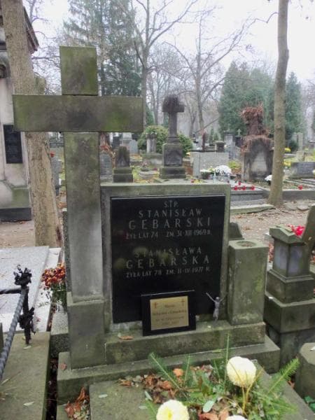 Zdjęcie grobu Stanisława Gębarska (2)