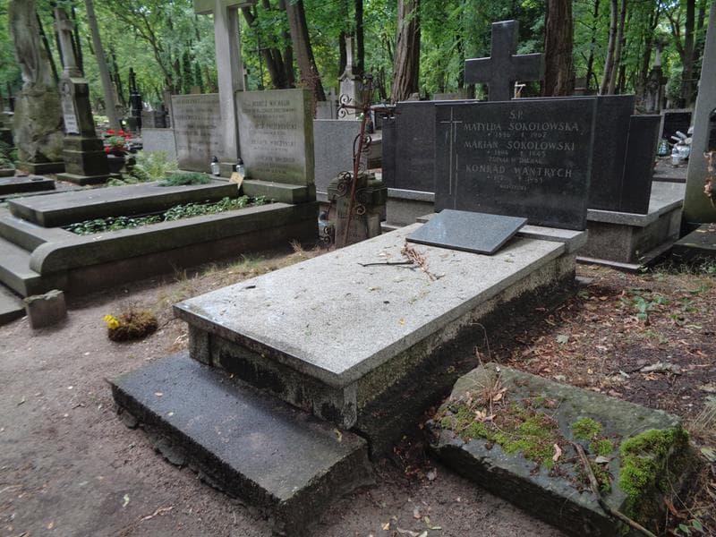 Zdjęcie grobu: Konrad Wantrych