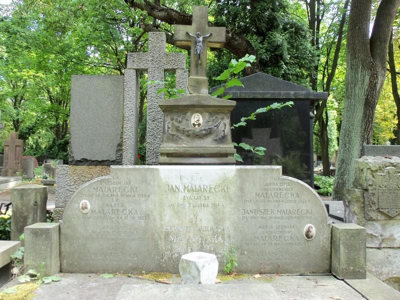 Zdjęcie grobu Apolinary Malarecki (2)