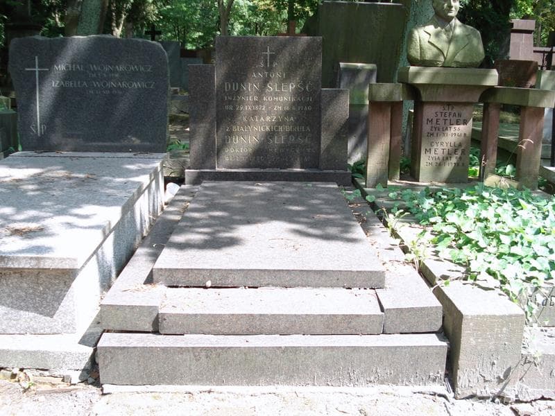 Zdjęcie grobu Antoni Dunin-Ślepść (1)
