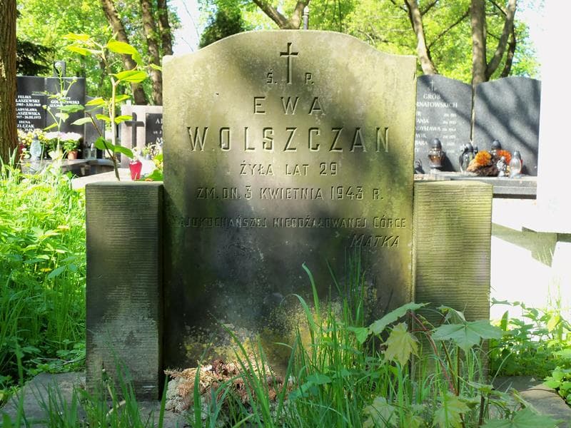Zdjęcie grobu Ewa Wolszczan (2)