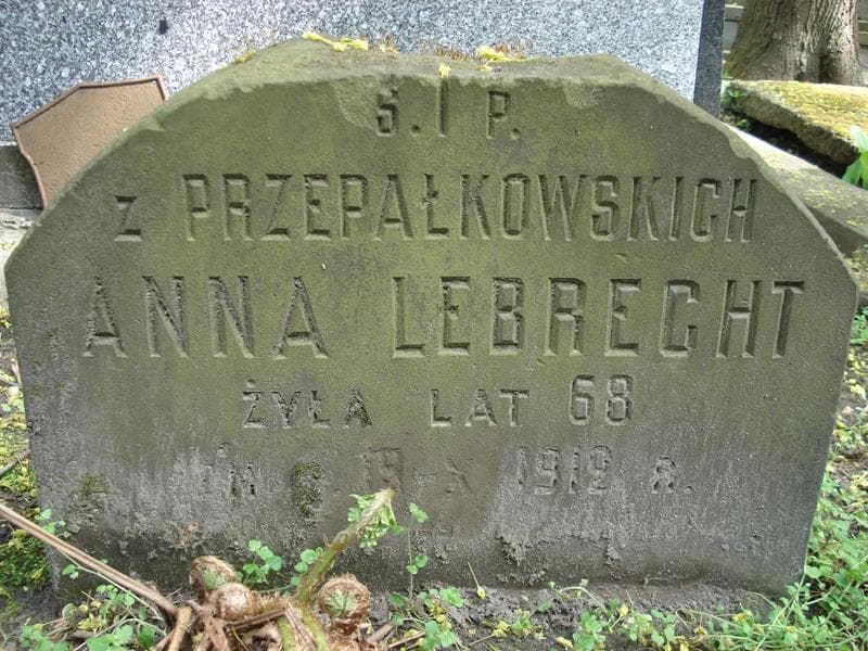 Zdjęcie grobu Anna Lebrecht (1)