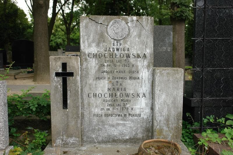 Zdjęcie grobu Maria Chochłowska (2)