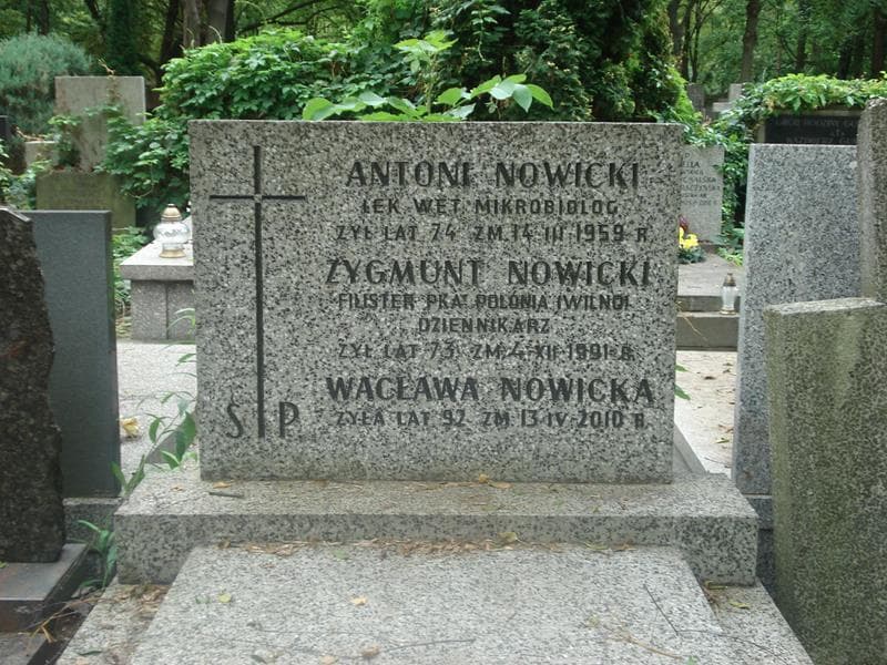 Zdjęcie grobu Antoni Nowicki (2)