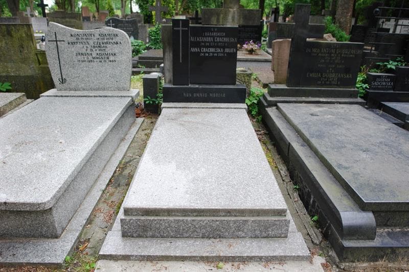 Zdjęcie grobu Aleksandra Chachulska (1)