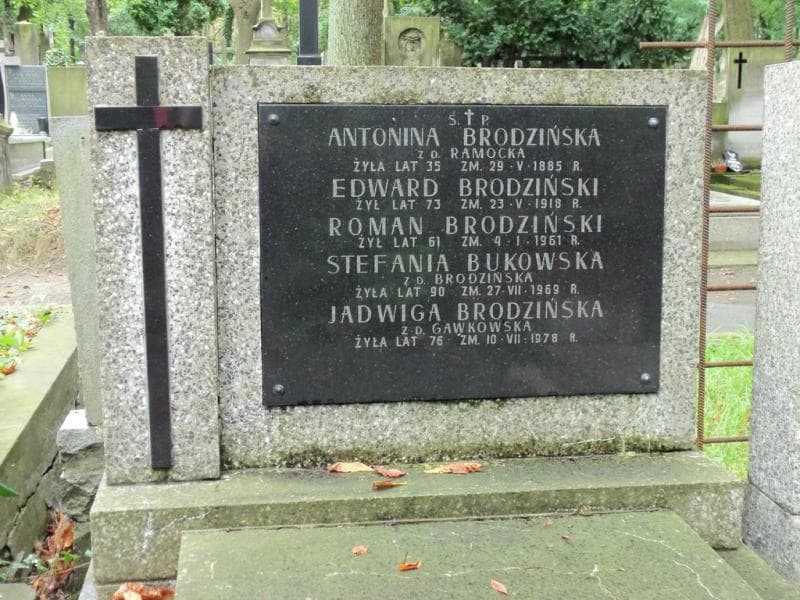 Zdjęcie grobu Edward Brodziński (2)