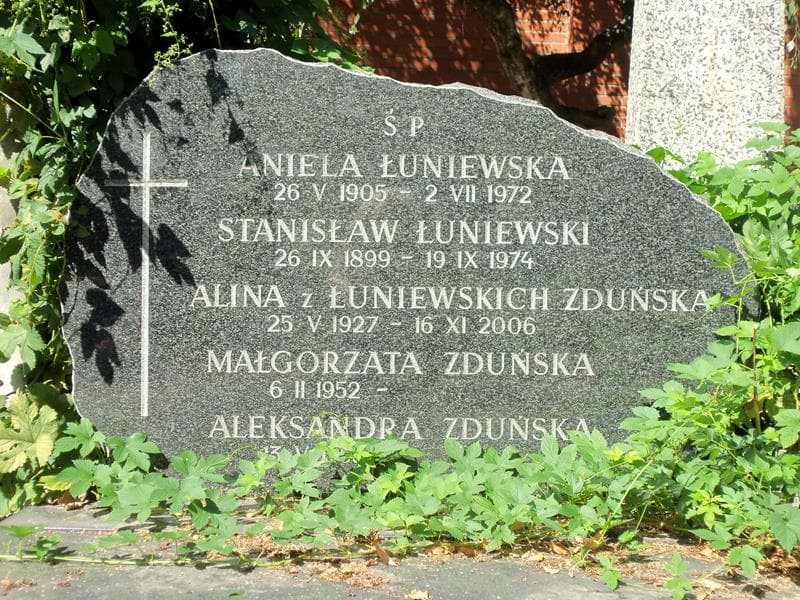 Zdjęcie grobu Alina Zduńska (2)