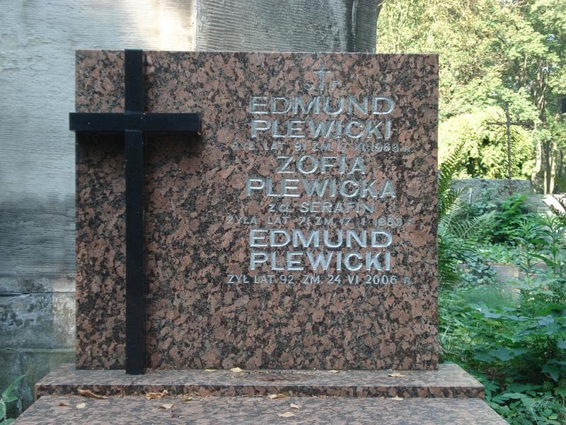 Zdjęcie grobu Zofia Plewicka (2)