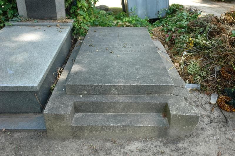 Zdjęcie grobu Wacława Waryńska (1)